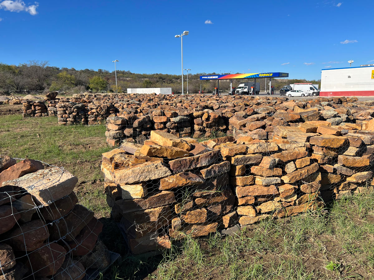 Landscape Rock Trees Forever Nursery